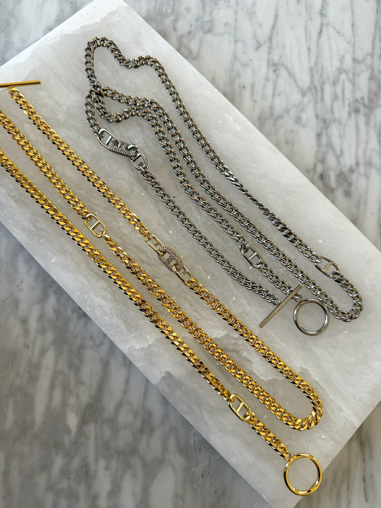 H HARDWARE CHAINS (GOLD & SILVER)