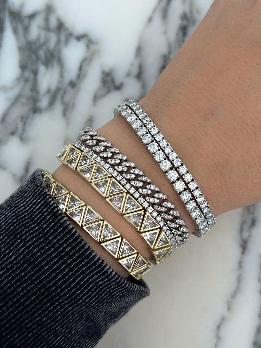 PERFECT PAVÉ CHAIN (925 STERLING SILVER)