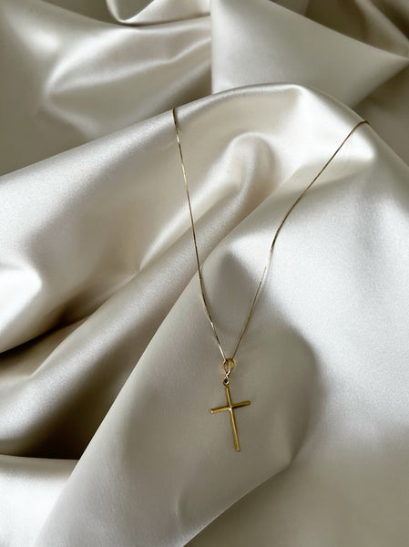 LUCE JEWEL CROSS NECKLACE – HRH COLLECTION