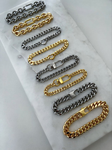 DIAMOND LINK LOCK CHAIN – HRH COLLECTION