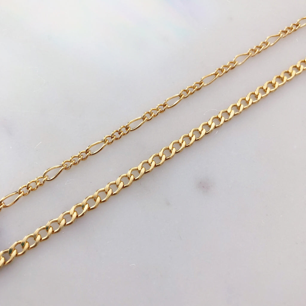 LUXE BABY GIRL CHOKER SET (14K GOLD FILLED OR STERLING SILVER)