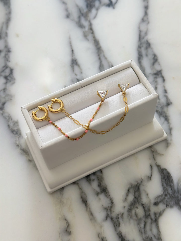 SOL CHAIN EARRINGS