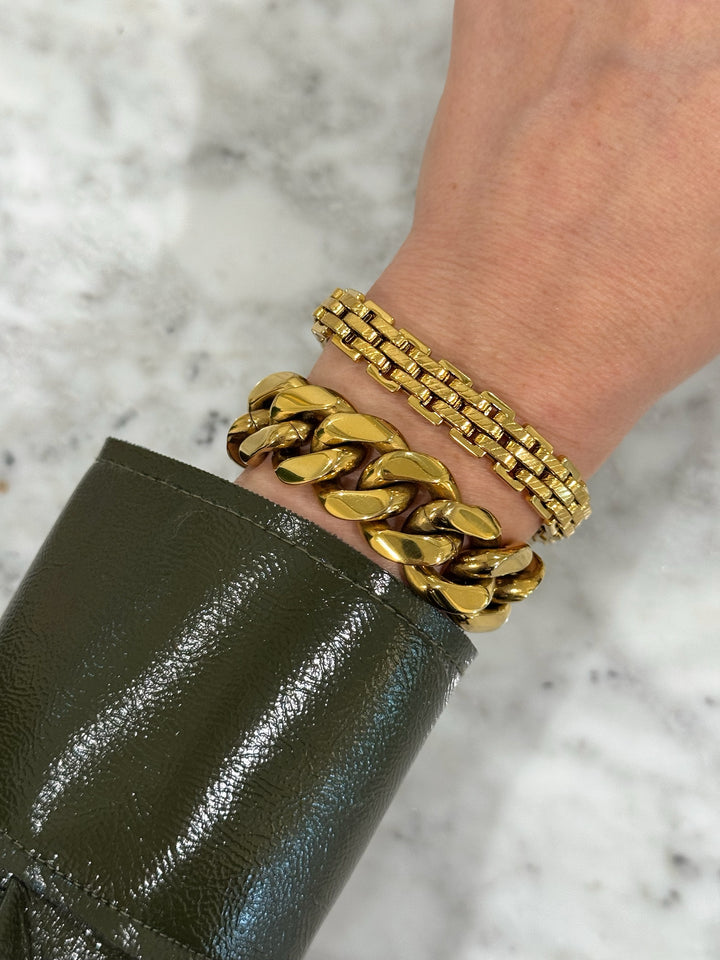 BOLD VINTAGE CHAIN BRACELET