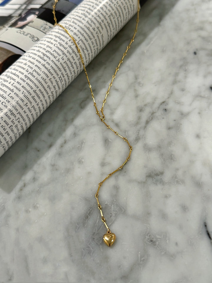 L'AMOUR LARIAT (14K GOLD FILLED)