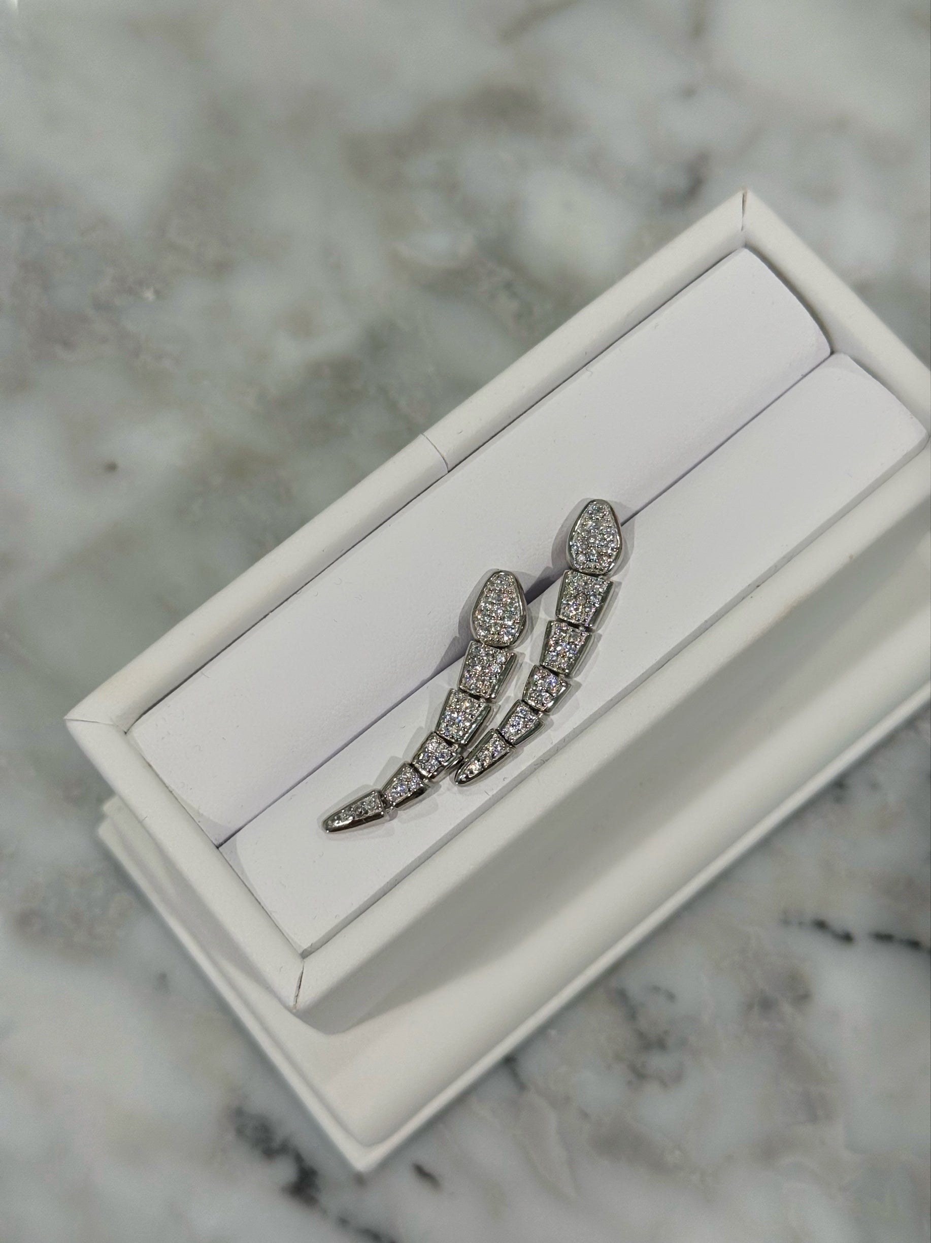 LE SERPENT EARRINGS (925 STERLING SILVER) – HRH COLLECTION