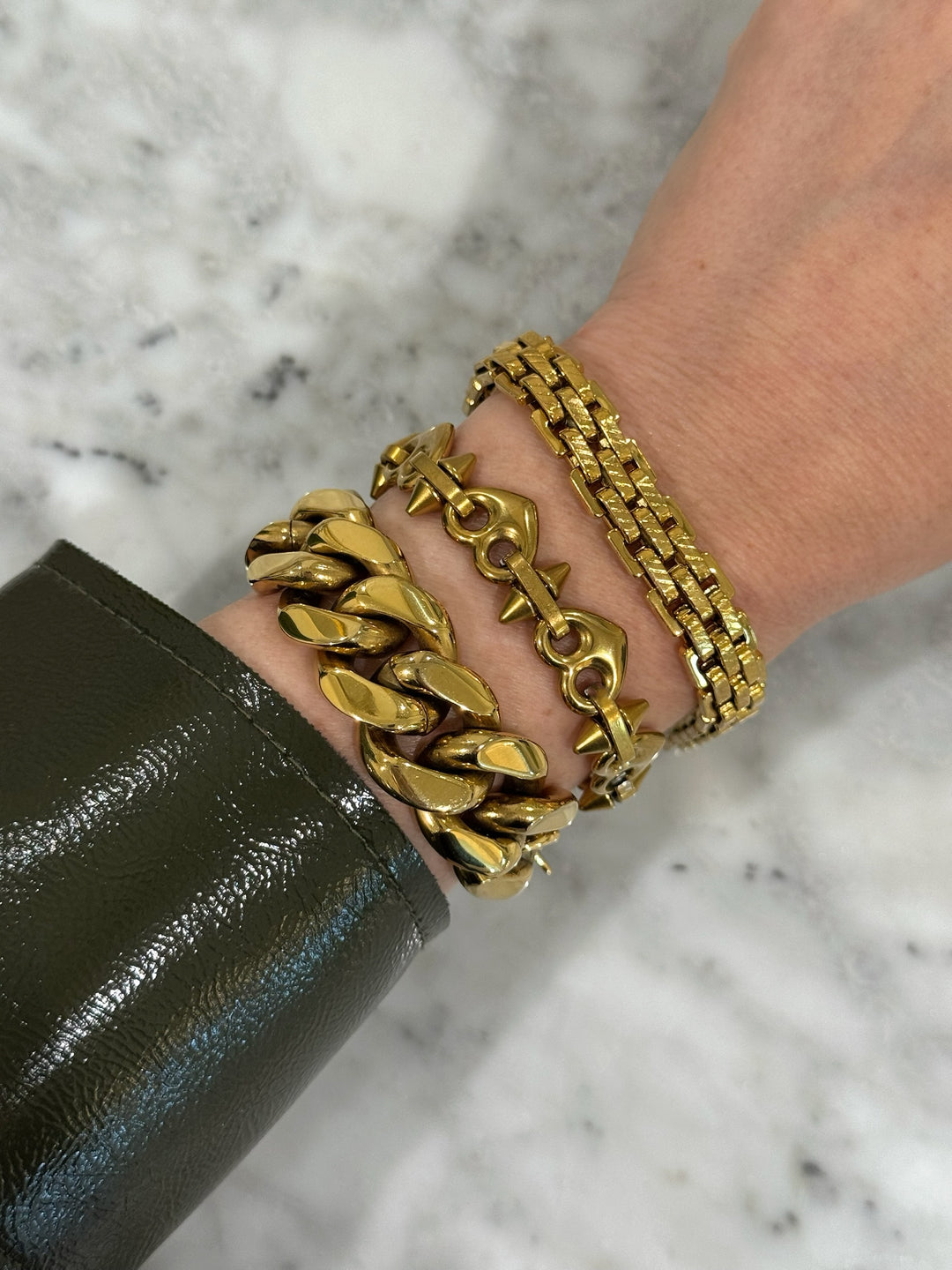 BOLD VINTAGE CHAIN BRACELET