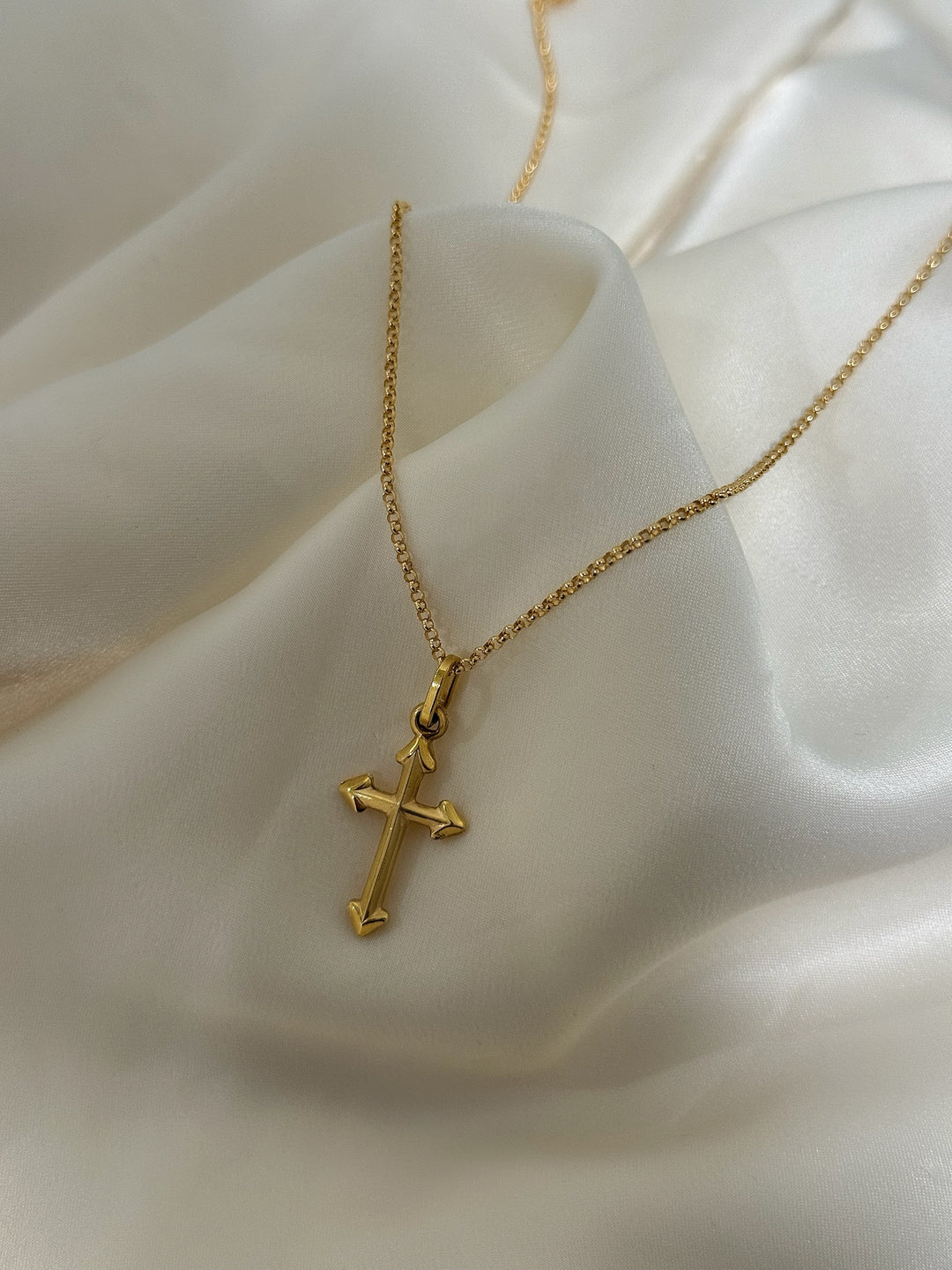 14K VINTAGE LOVESTRUCK CROSS