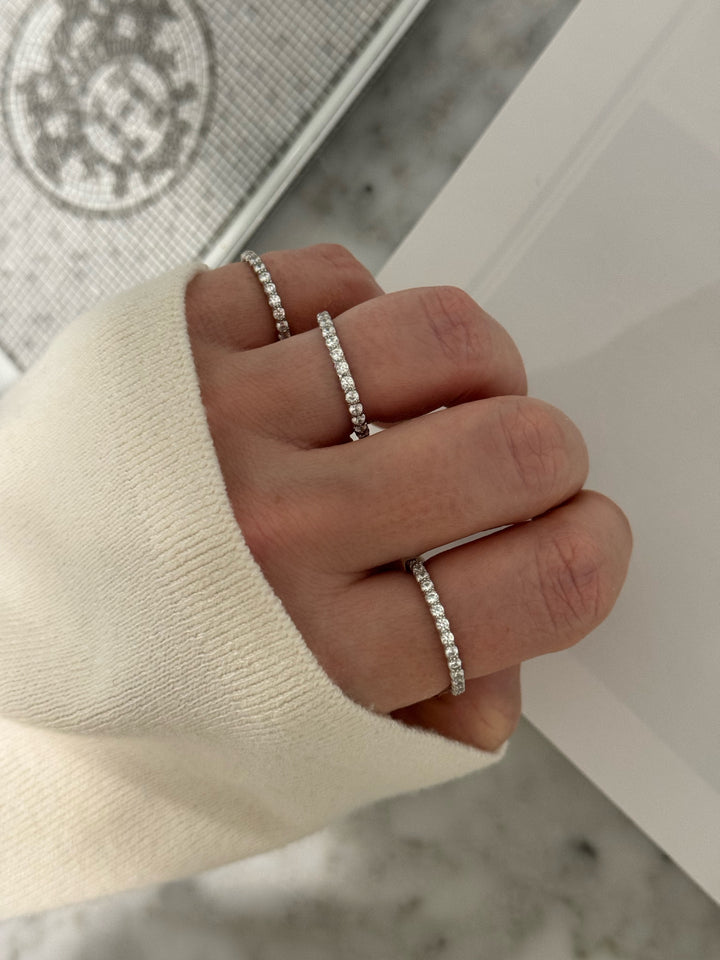 GLACÉ BANDS (925 STERLING SILVER)