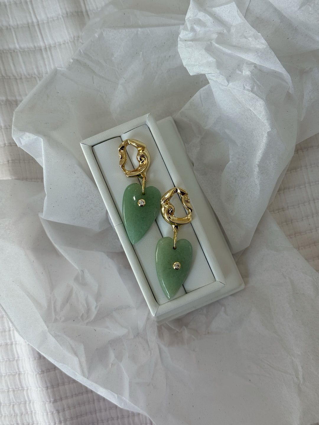GIGI HEART EARRINGS