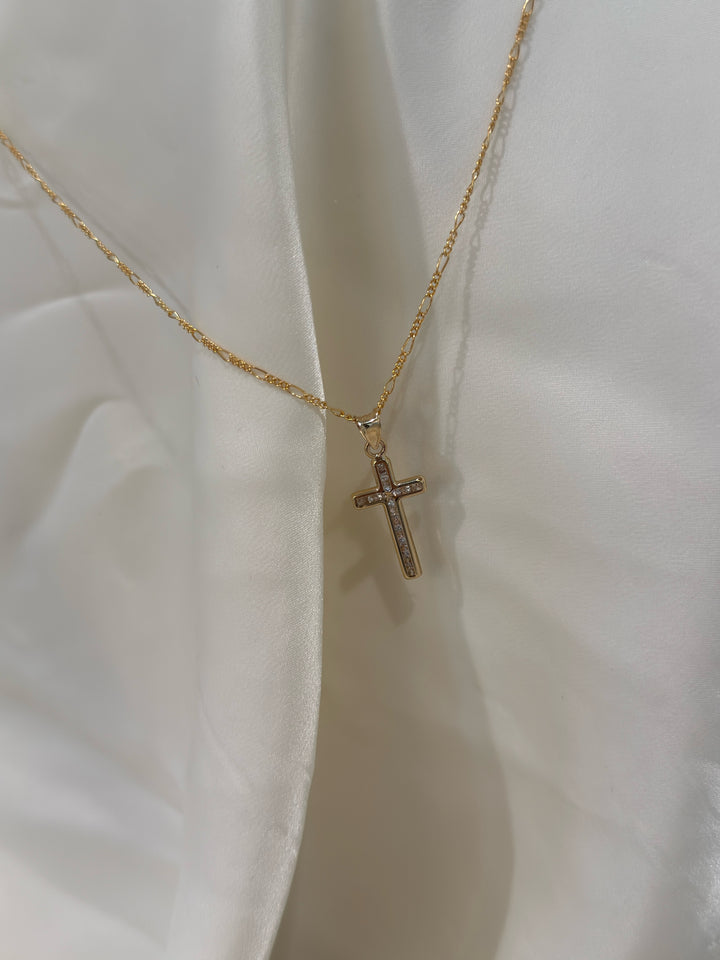 14K ELONGATED MODE CROSS