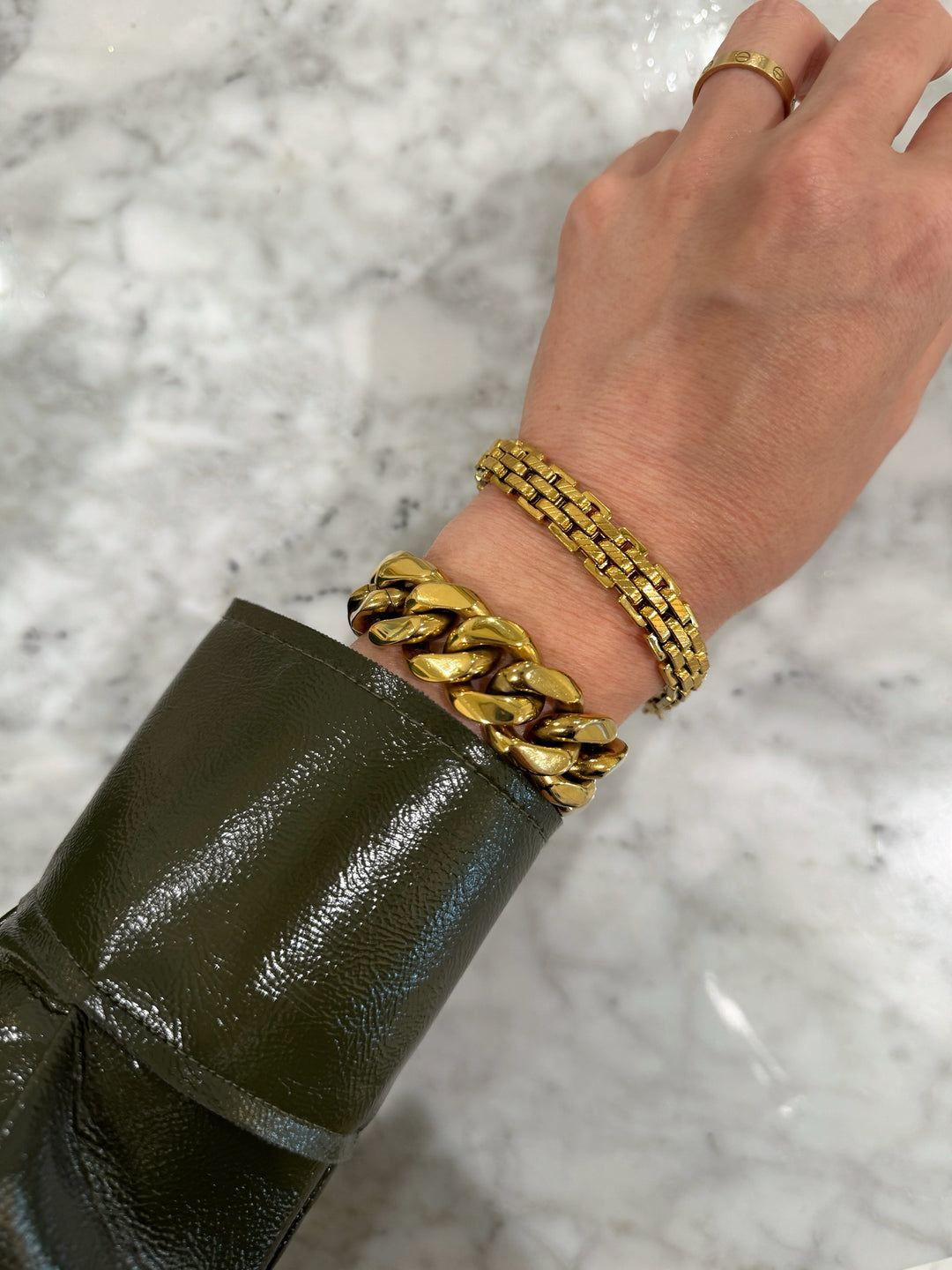 BOLD VINTAGE CHAIN BRACELET