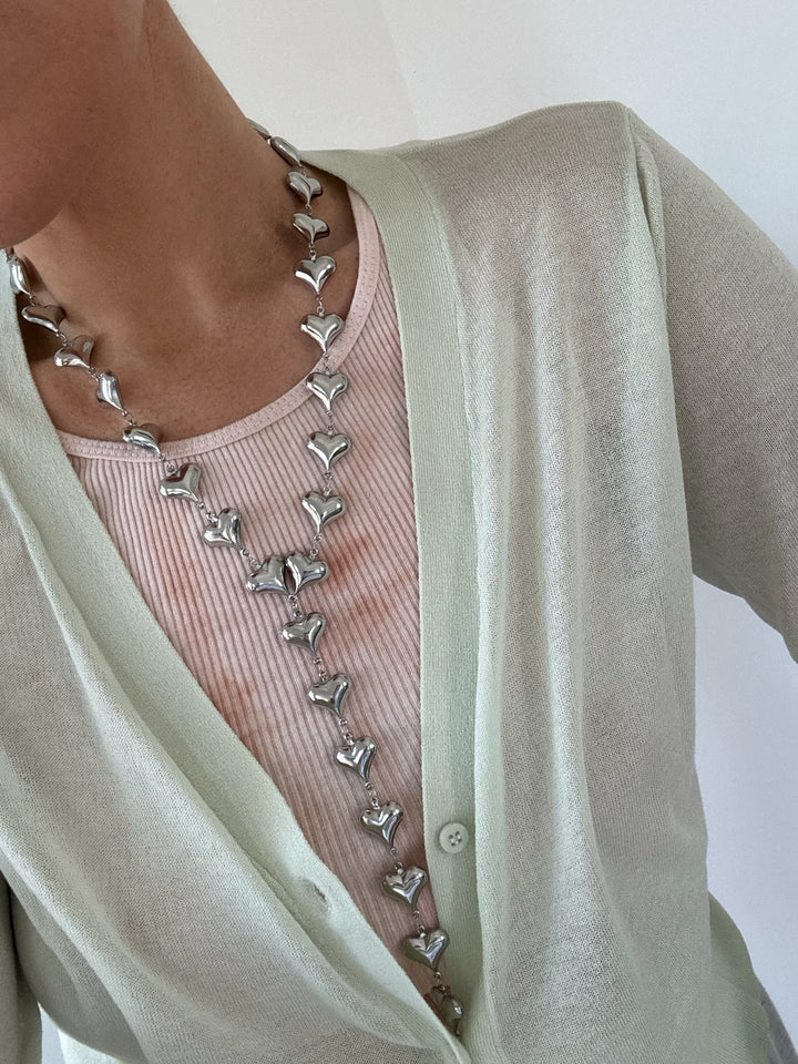 PLATINUM PUFF LARIAT