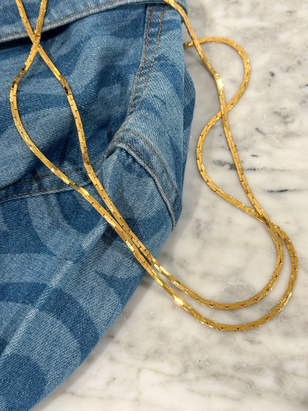 XL GOLD NUGGET CHAIN