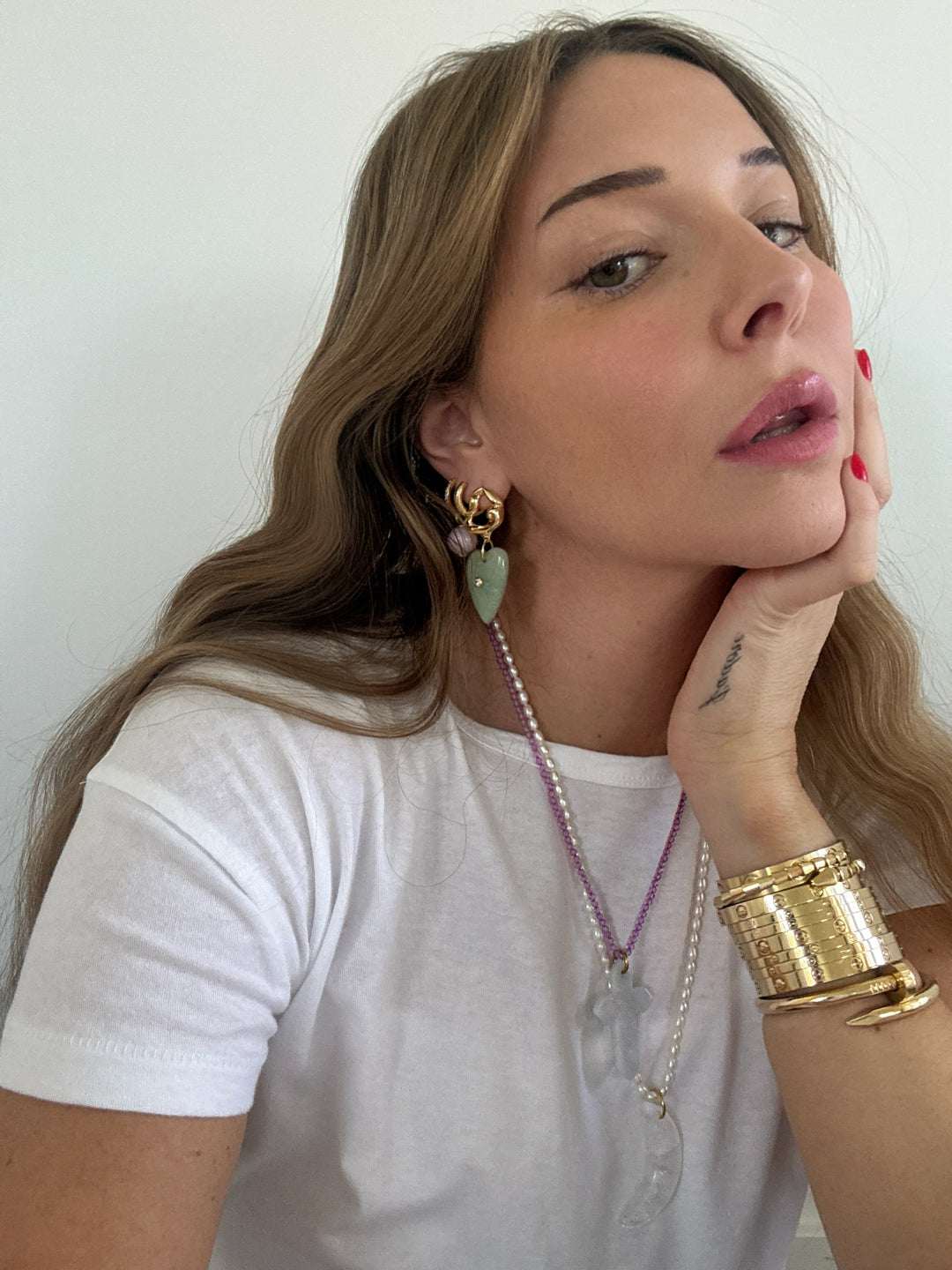 GIGI HEART EARRINGS
