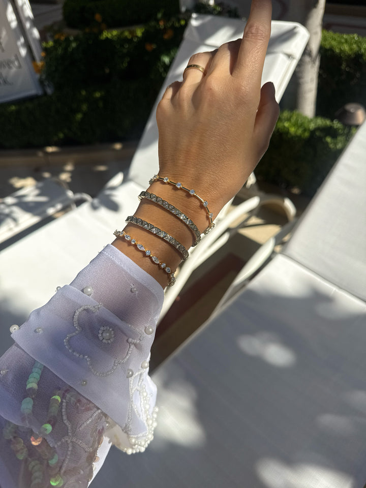 COSMIC TENNIS (925 MOISSANITE)