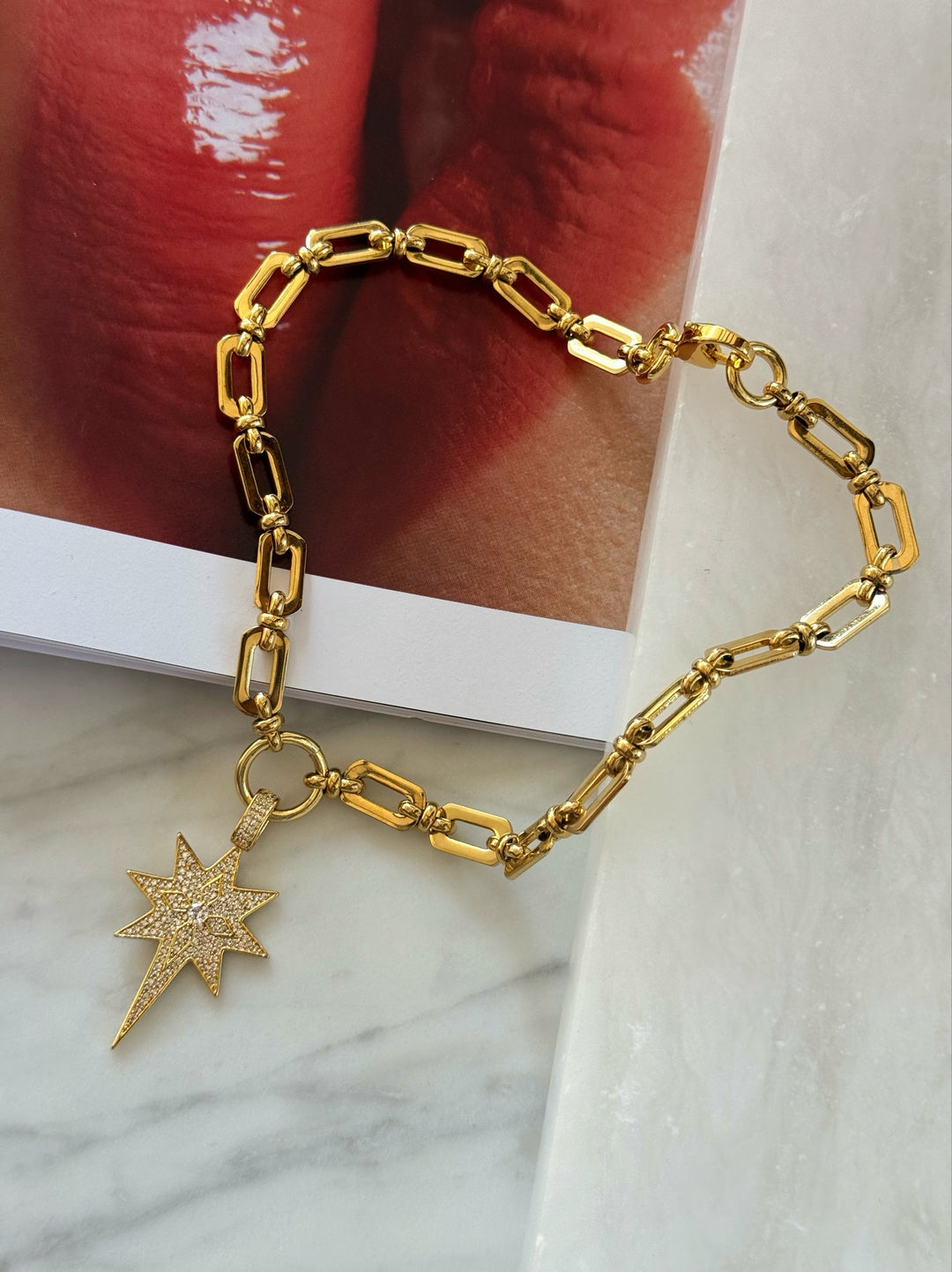 GRAND NORTH STAR NECKLACE