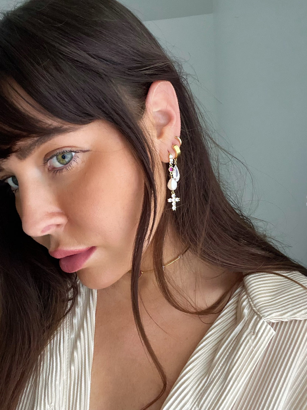 RICH GIRL TEARS EARRINGS