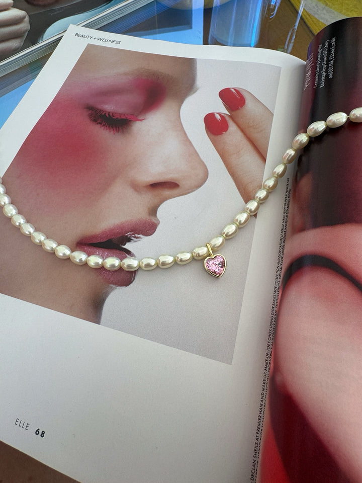 ROSE CHOUQUETTE PEARLS
