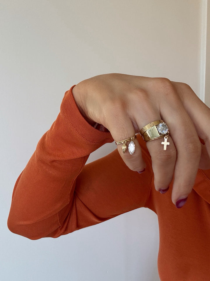 LUMI LAYERING RINGS (14K GOLD FILLED & 925 STERLING SILVER)