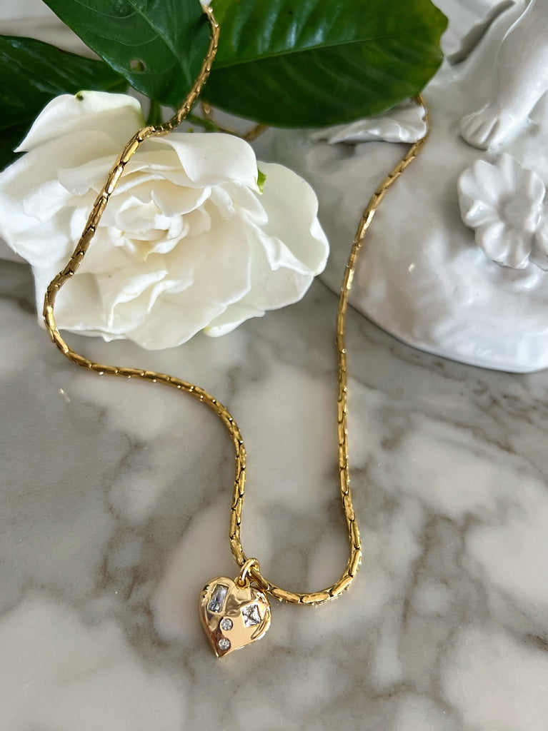 Christian Dior Pre-Owned 1990s Heart Pendant Necklace - Farfetch