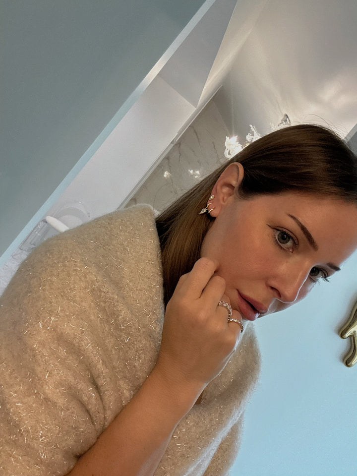 THE PERFECT TEAR STUDS (925 STERLING SILVER)