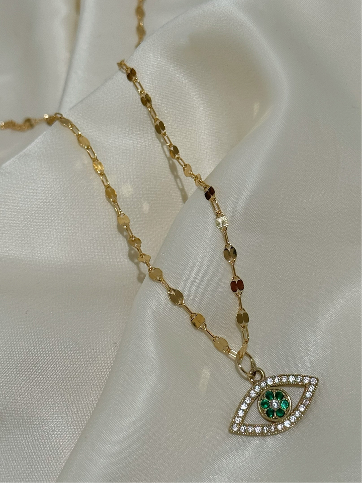 14K DIVINE WATCHFUL EYE