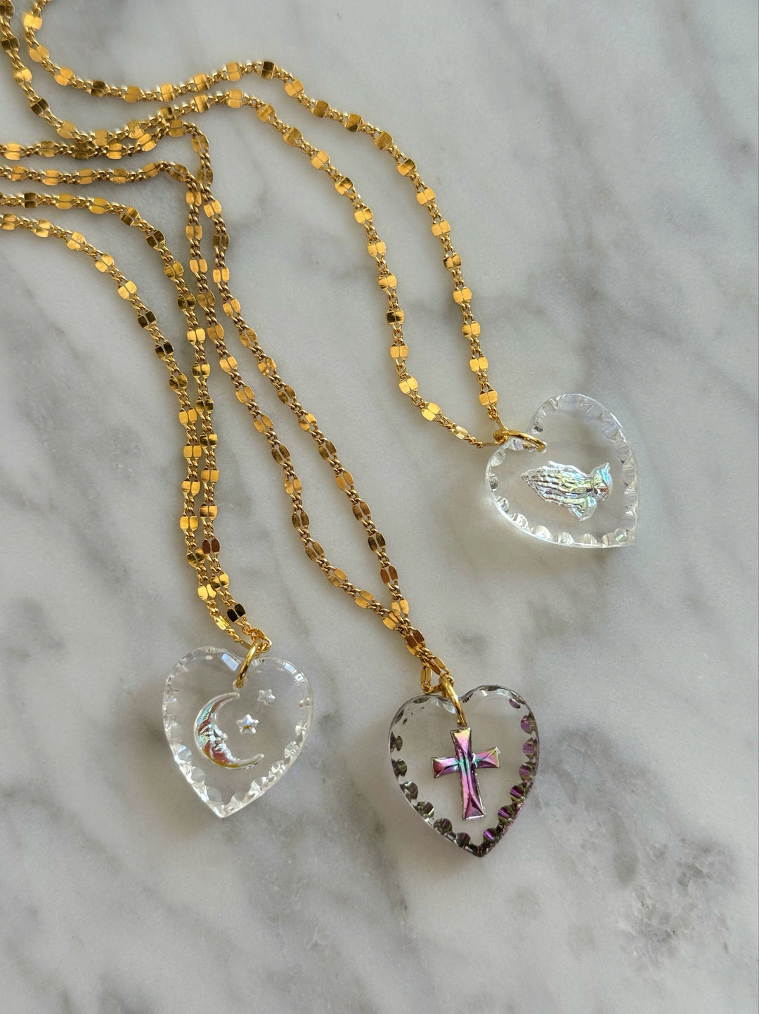 CRYSTAL SILHOUETTES (14K GOLD FILLED)