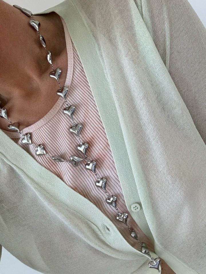 PLATINUM PUFF LARIAT