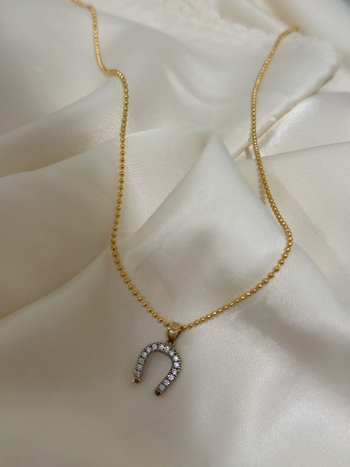 14K VINTAGE LUCKY CHARM