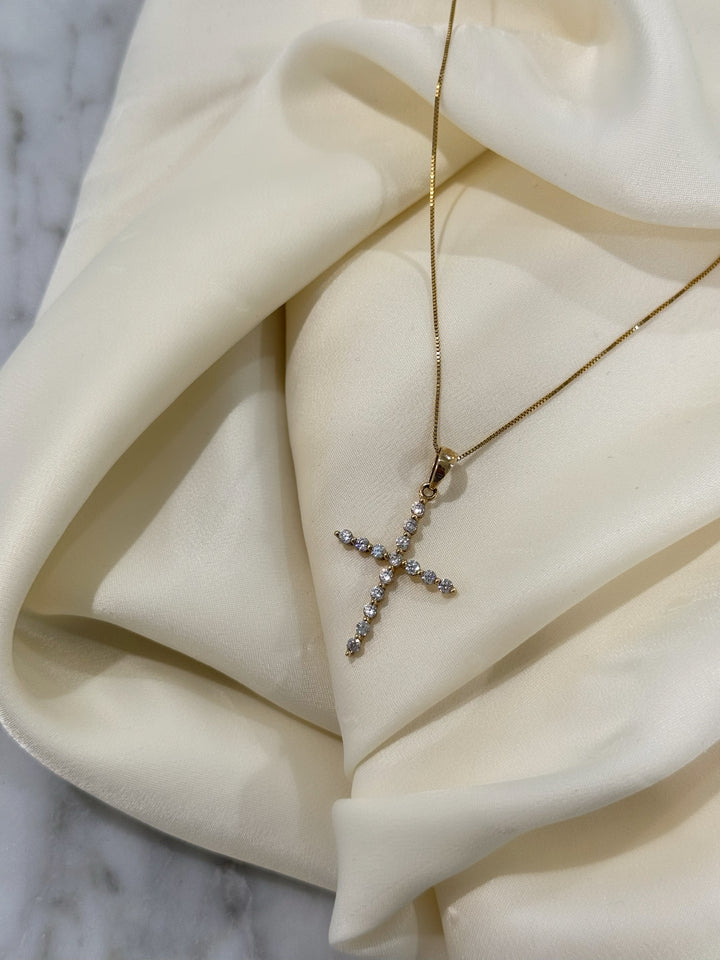 10K CELESTIAL CROSS (VINTAGE)