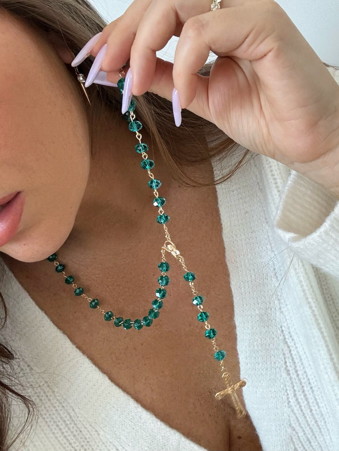 MERMAID CRYSTAL ROSARY