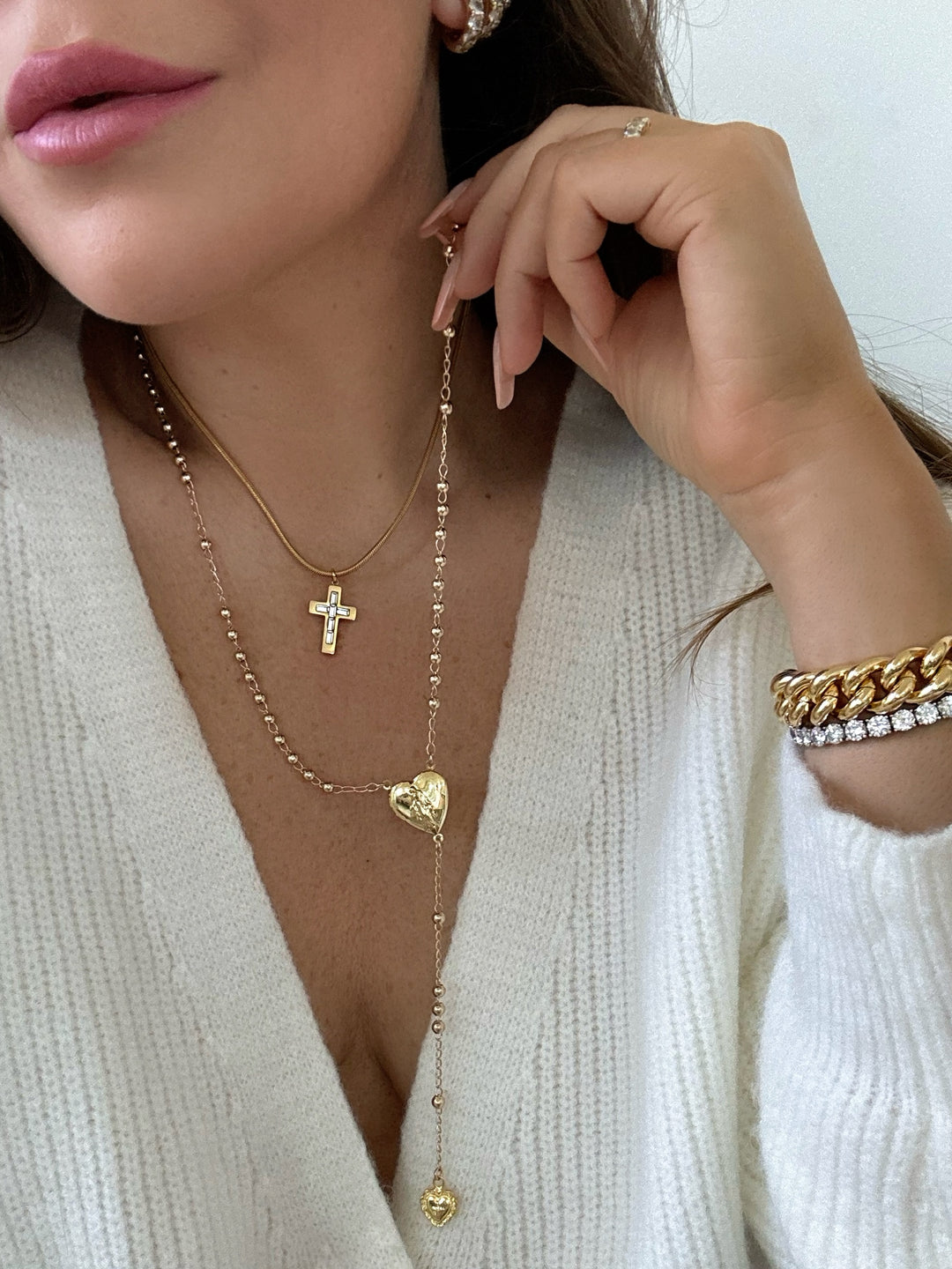 DEL REY LOCKET ROSARY