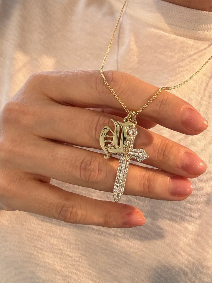 C'EST DAGGER NECKLACE