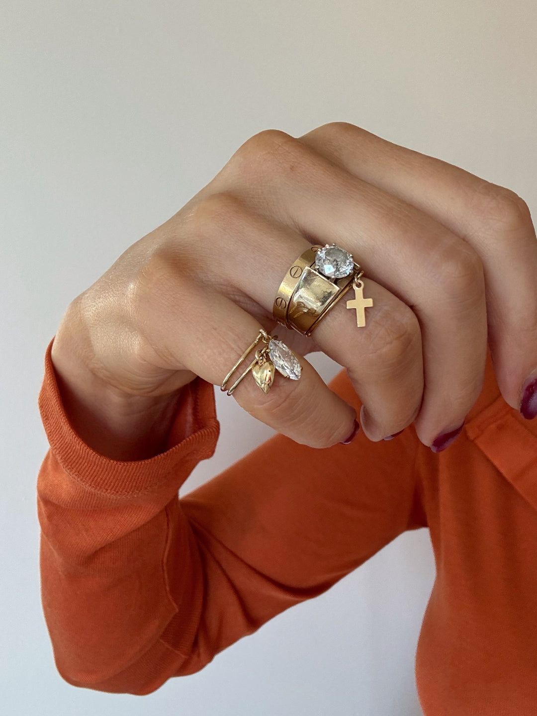 LUMI LAYERING RINGS (14K GOLD FILLED & 925 STERLING SILVER)