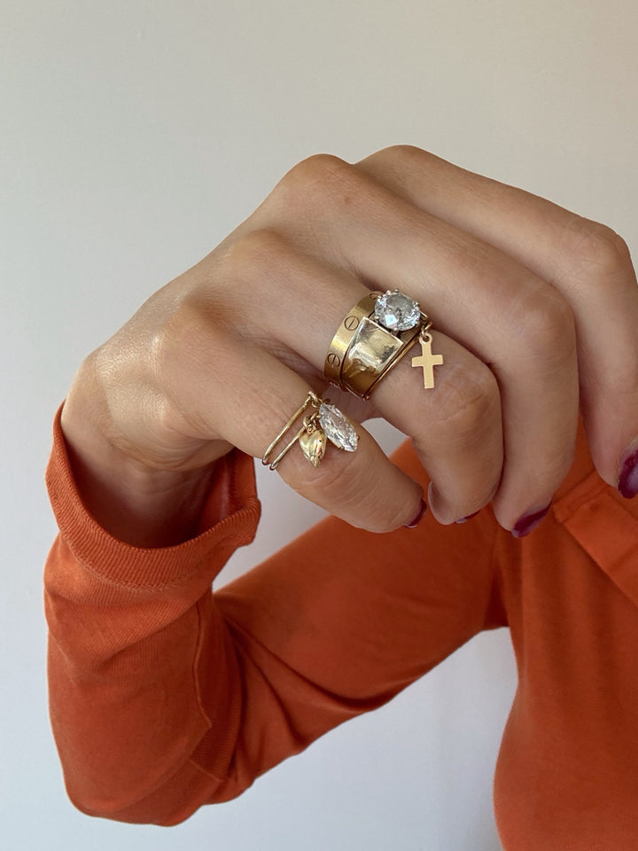 LUMI LAYERING RINGS (14K GOLD FILLED & 925 STERLING SILVER)