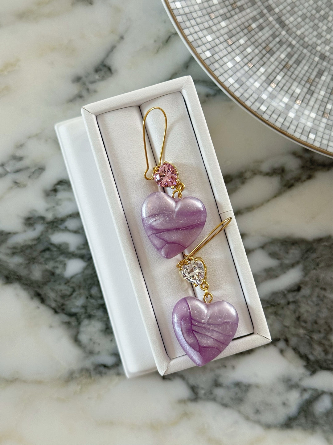 BONBON HEART EARRINGS