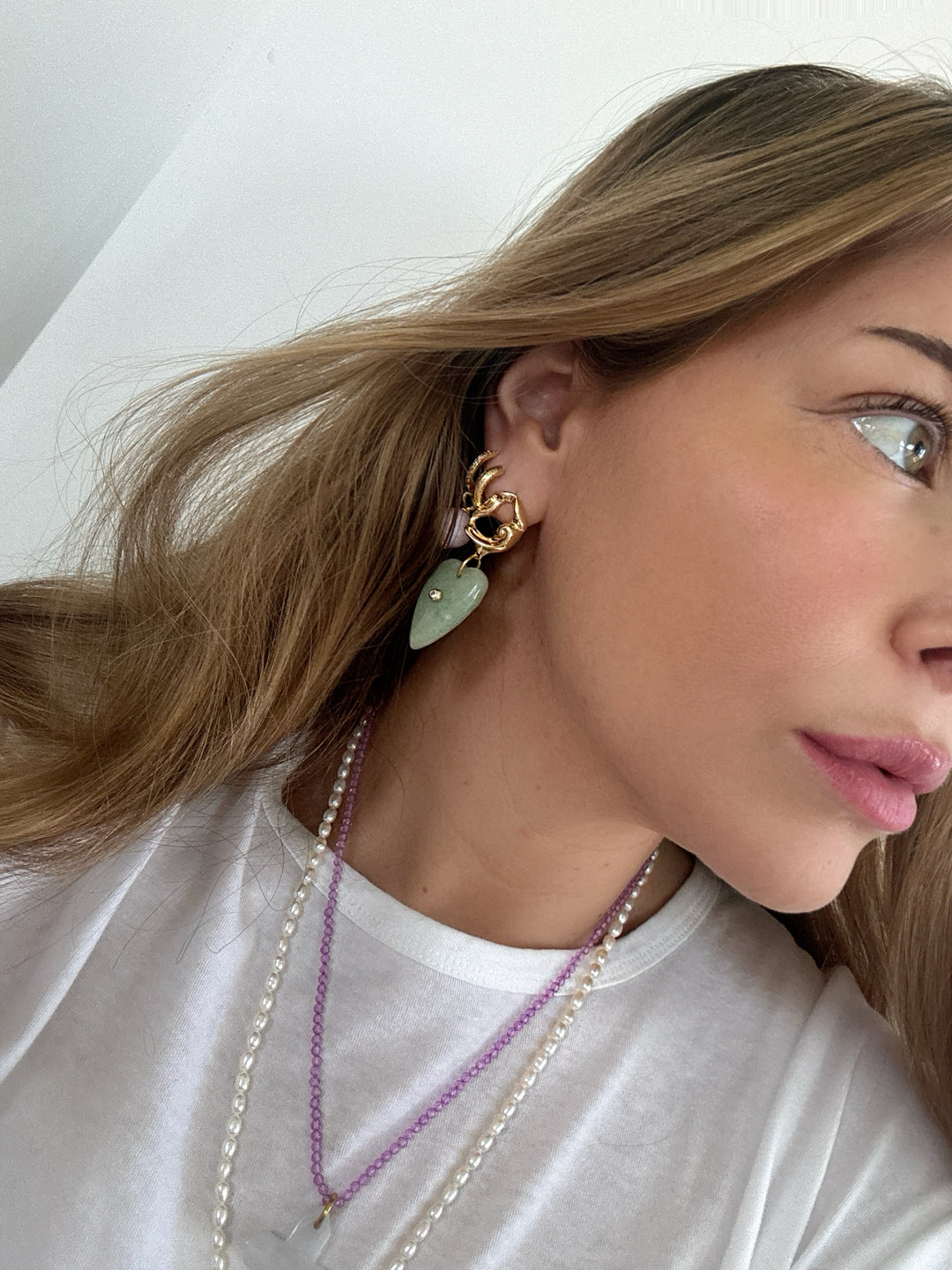 GIGI HEART EARRINGS
