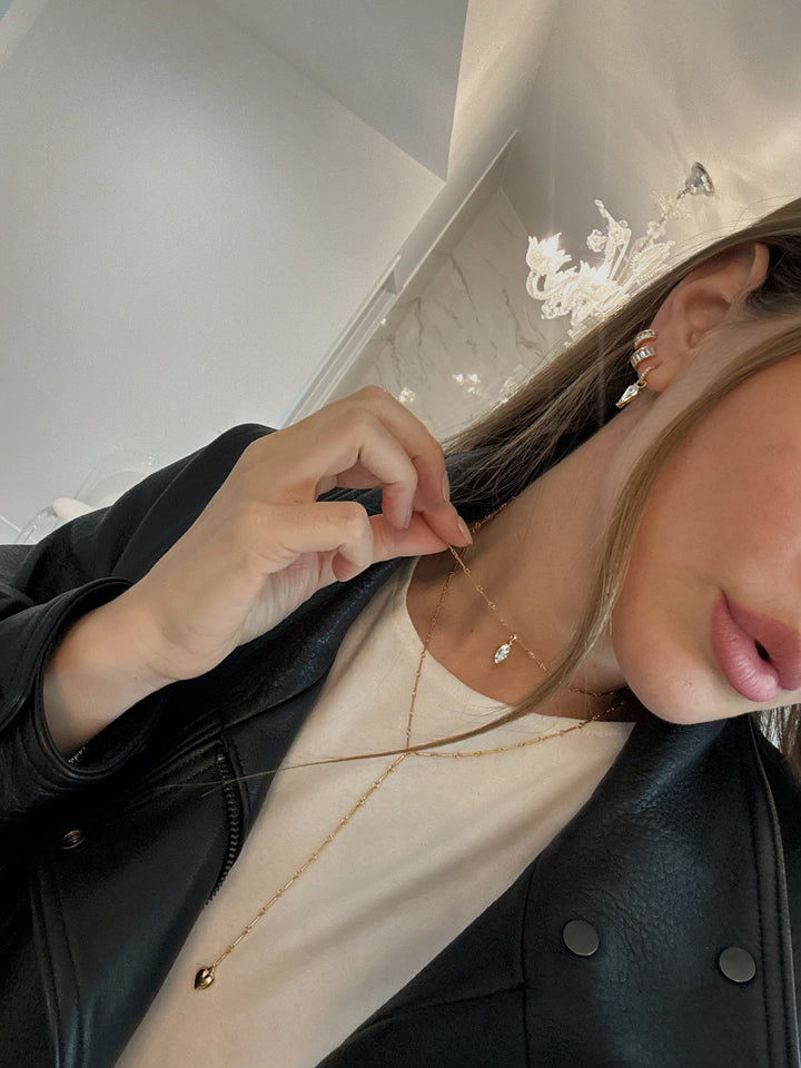 L'AMOUR LARIAT (14K GOLD FILLED)