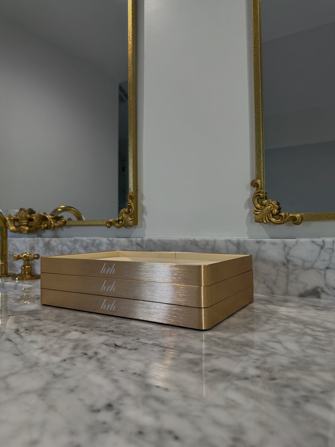 HRH VANITY TRAY HRH COLLECTION HRH VANITY TRAY HRH COLLECTION