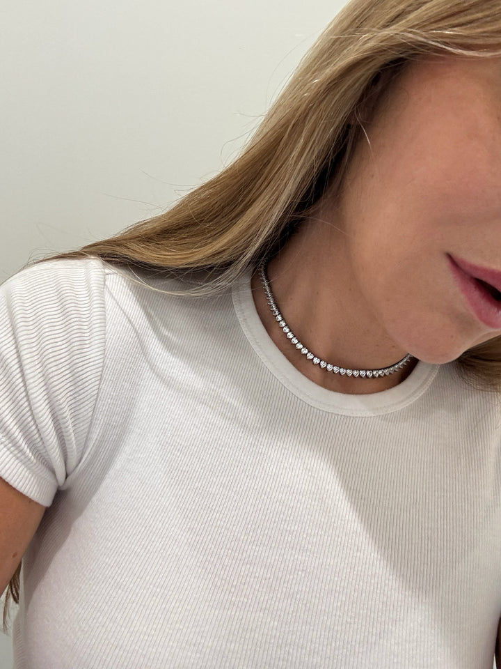 FLAWLESS DARLING TENNIS NECKLACE (PRE-ORDER)