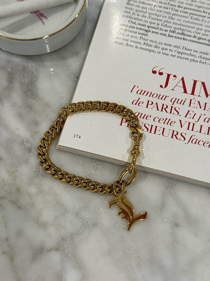 LUX INITIAL BRACELET