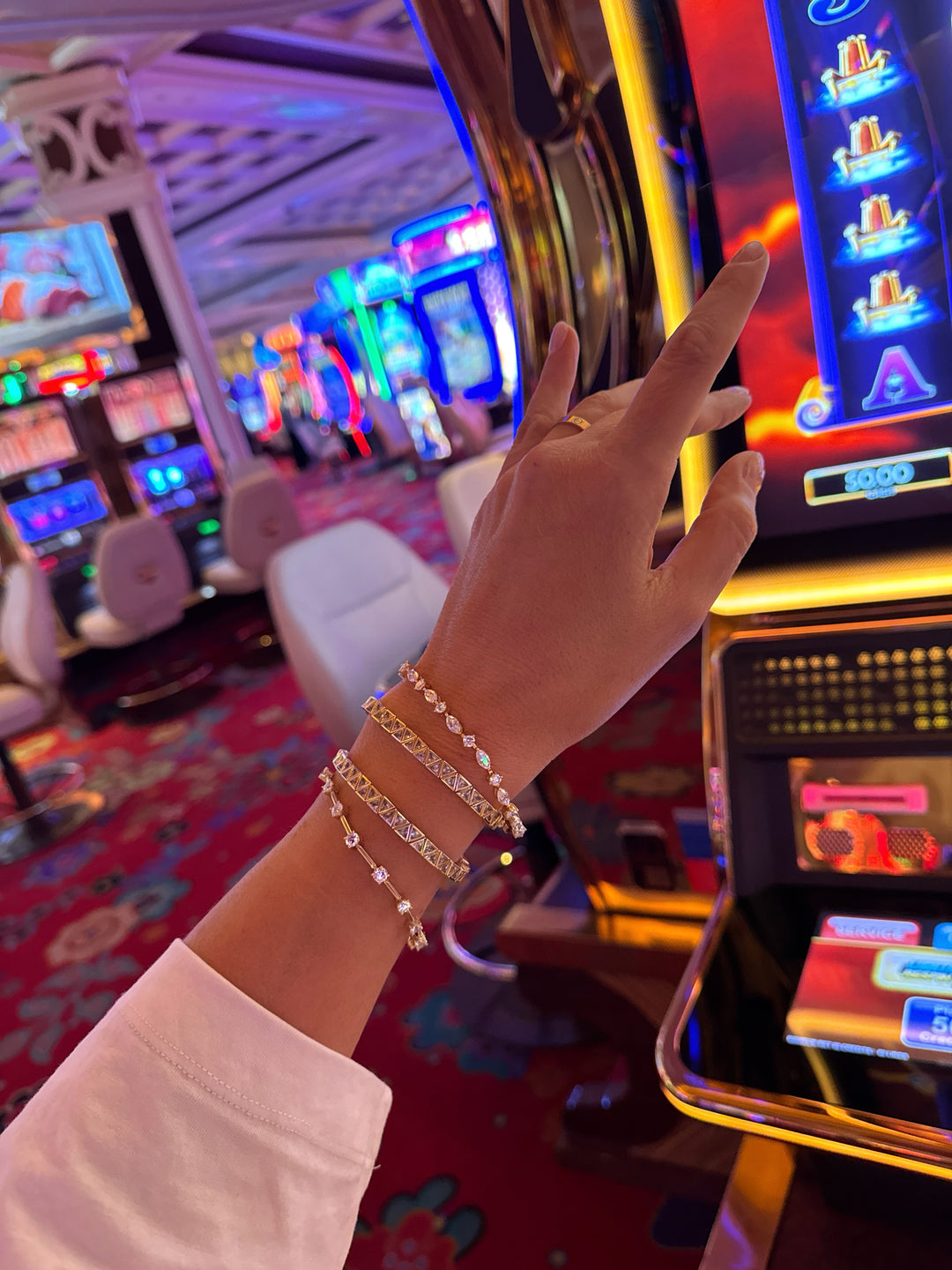 COSMIC TENNIS (925 MOISSANITE)