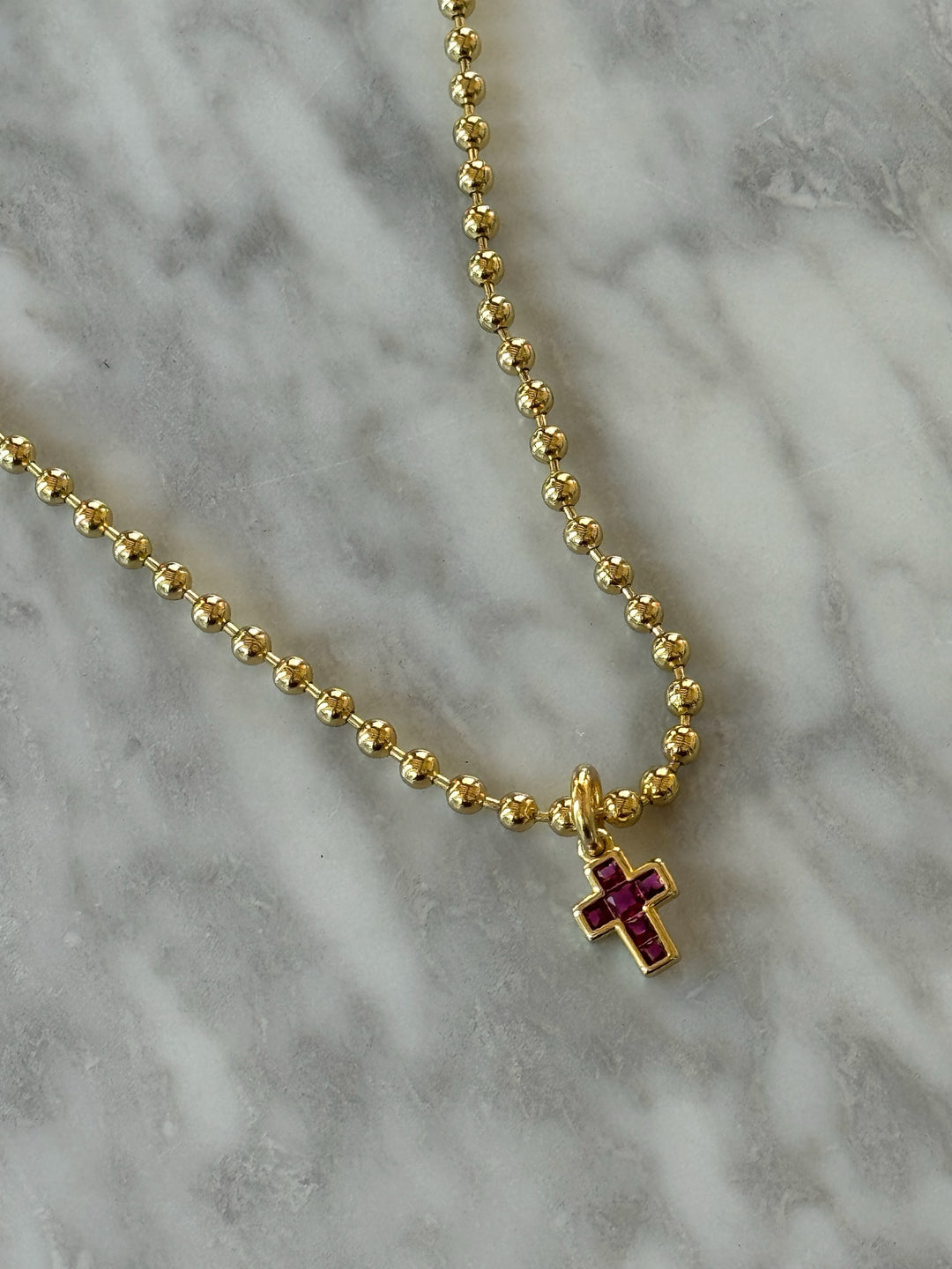 PETITE CERISE CROSS