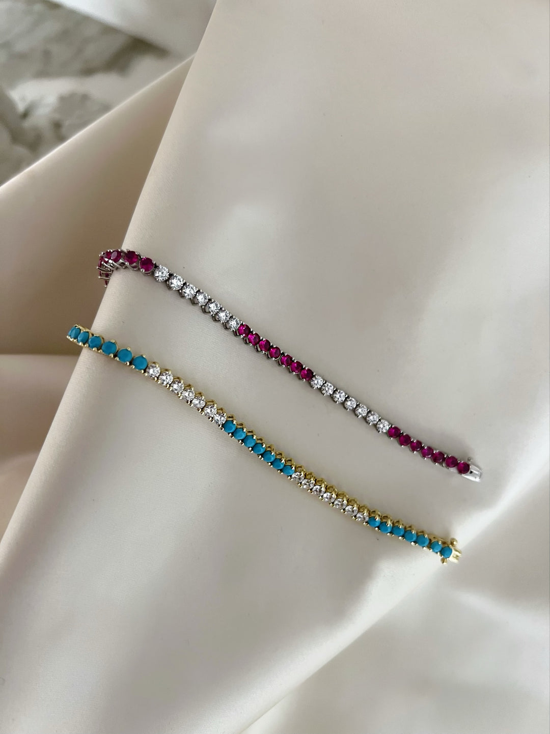 COPACABANA TENNIS BRACELETS (925 STERLING SILVER)