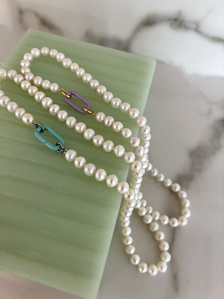 Tiyuyo Multi Layer Pearl Necklace Boho Pendant Women Beach Chain Choker  (Style 1) - Walmart.com