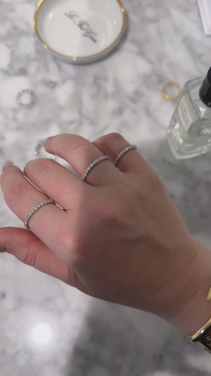 GLACÉ BANDS (925 STERLING SILVER)