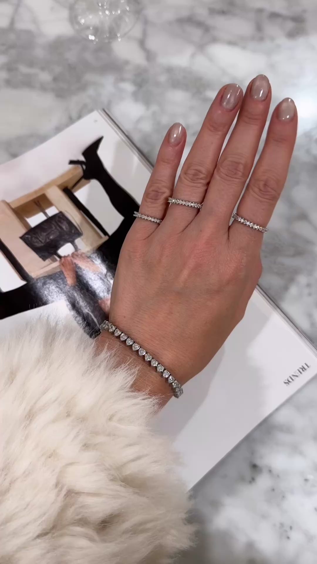 ENDLESS TWINKLE BANDS (925 STERLING SILVER)