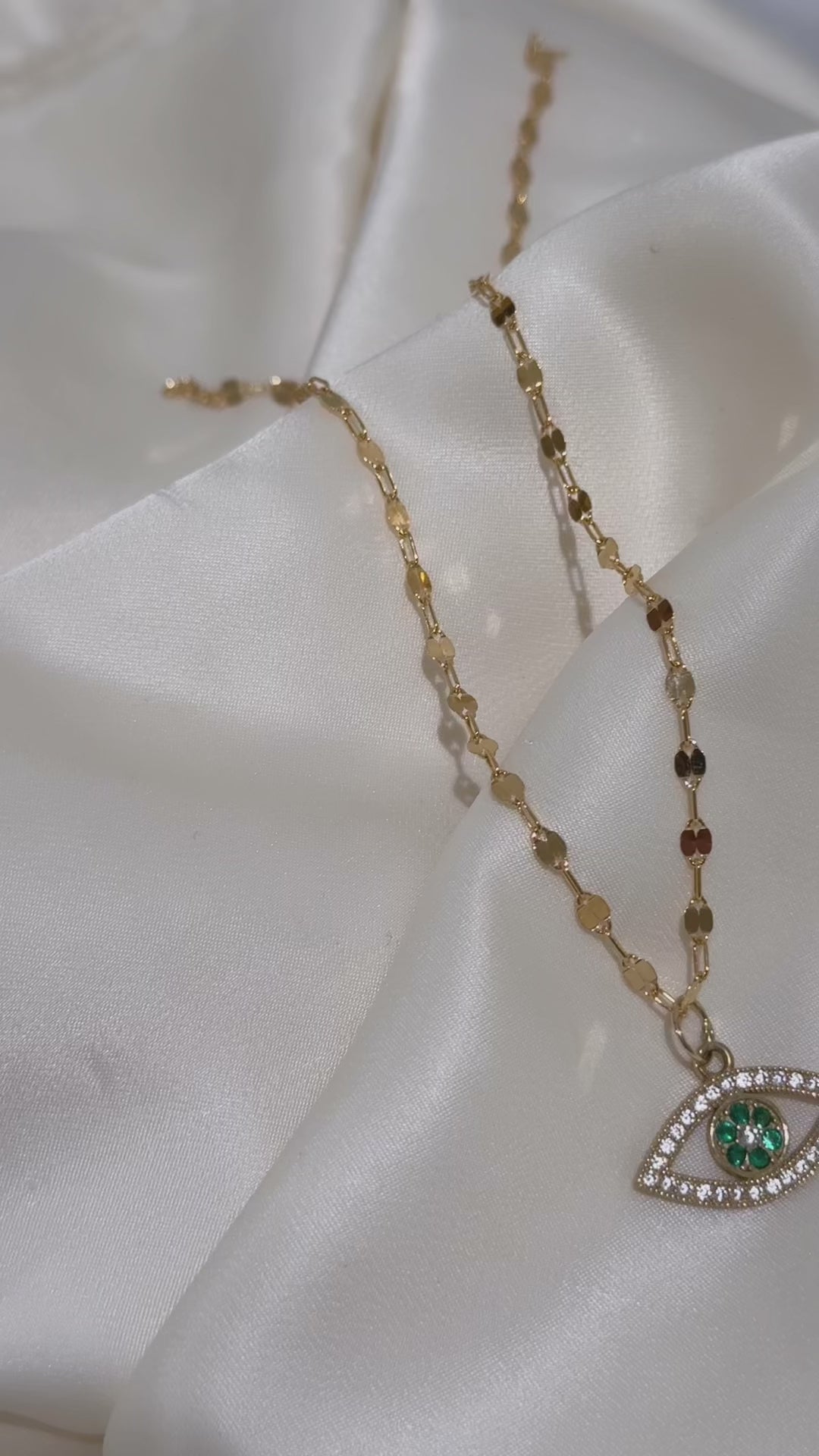 14K DIVINE WATCHFUL EYE