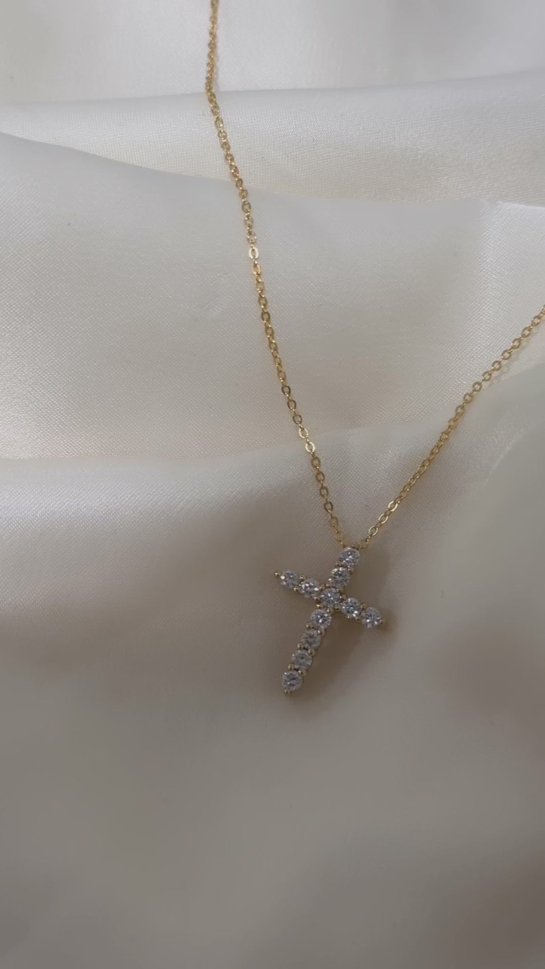 14K FOREVER CROSS