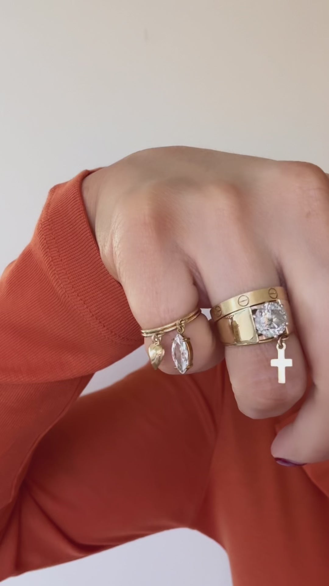 LUMI LAYERING RINGS (14K GOLD FILLED & 925 STERLING SILVER)